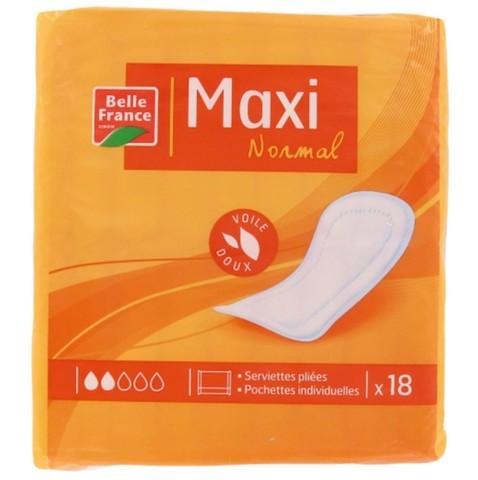 Serviette Maxi Normal x18
