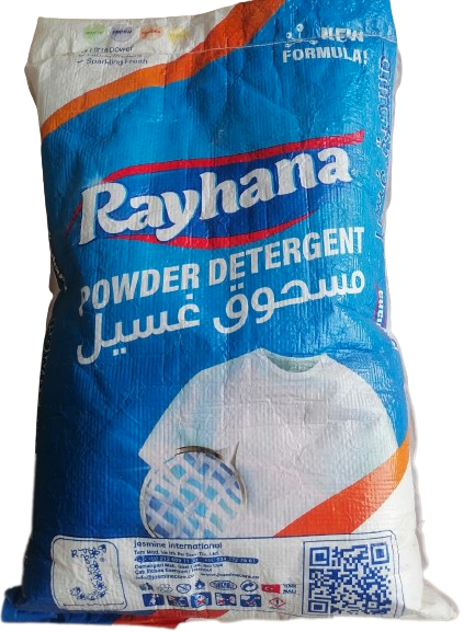 Détergent À Lessive En Poudre 10 Kg Rayhana Haute Qualité Parfum Fort Extra Power