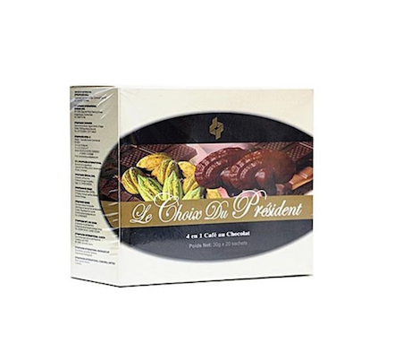 Saveur Chocolat et Ganoderma  Choix du président