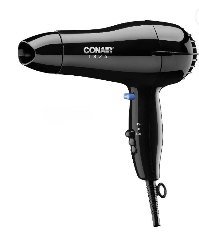 Sèche-cheveux Compact Design Léger Mid Sieramic Hair Dryer, 1875 Watts, Compact, Fast Drying and Styling,