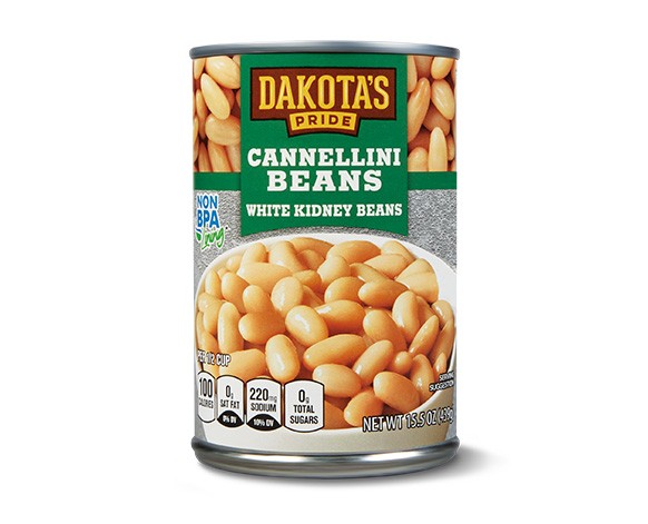 Dakota's Pride Cannellini Cananned White Riney Beans - 1 boîte (15,5 oz)