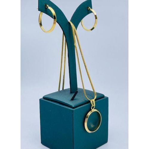 Ensemble Chaîne Plaqué Or Belle Dame