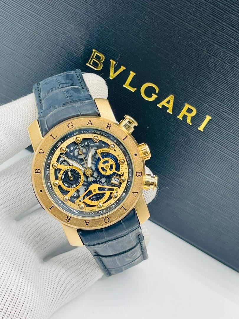 Styliste De Luxe BVLGARI Montre Homme Montre Tourbillon Automatique Montre Homme Montre Femme Acier Mécanique