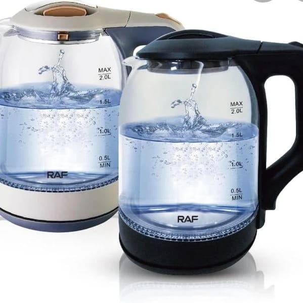 Bouilloire Électrique En Verre 2L, Chauffe-Eau Électrique 2200W, Théière Intelligente Pour La Maison, Tasse Thermos Pour Le Thé.