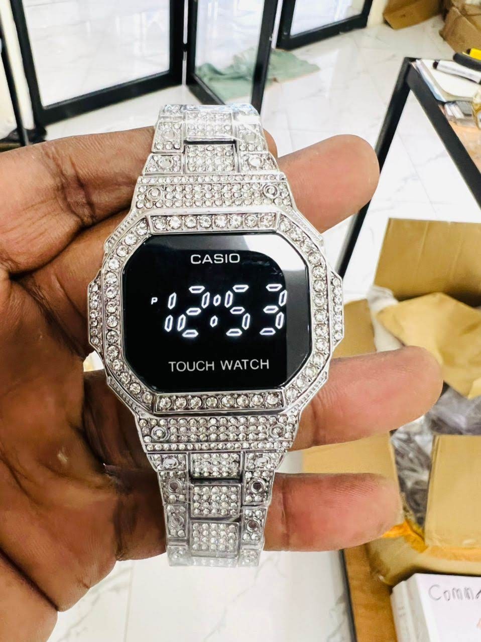 Montres Casio Touch Watch Couleur D'argent