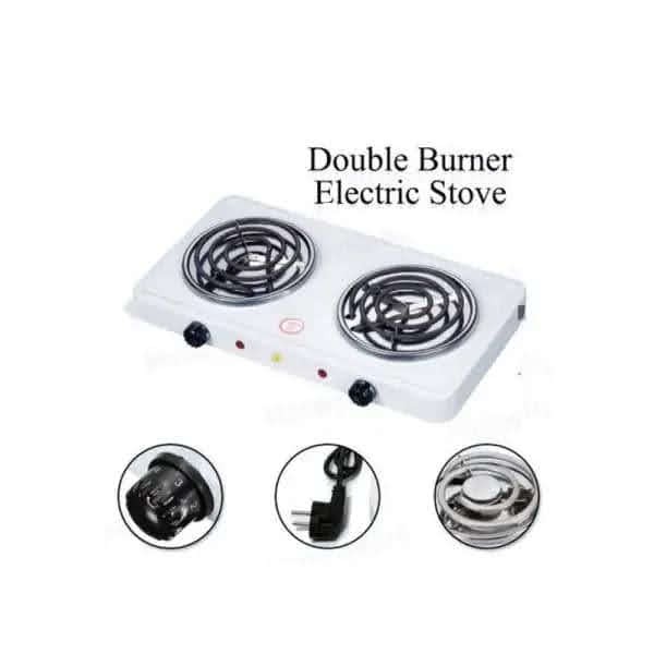 Cuisinière électrique double feux