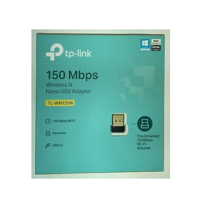 TP-Link Clé - TL-WN725N - WiFi Puissante N150 Mbps, nano adaptateur USB wifi