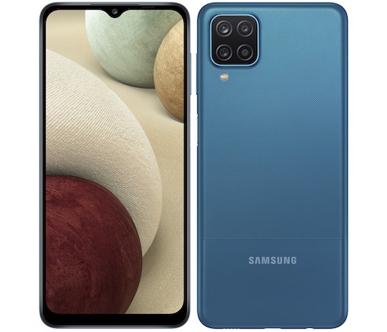 Samsung Galaxy A12 – Mémoire 64 Go – RAM 4 Go  – Écran 6.5″