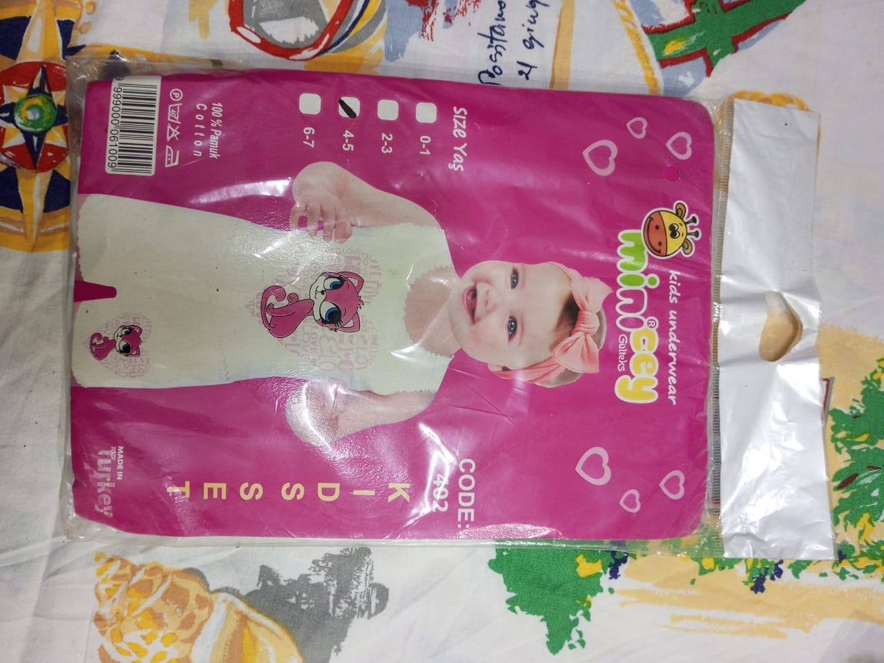 Vêtement Ensemble D'été Pour Fille Et Garçons De 3 à 7 Ans