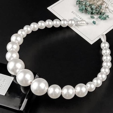 Couronne de Mariage en Perles