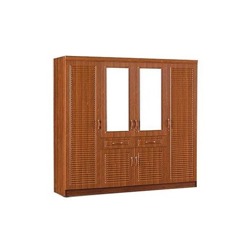 Armoire en Bois - 4 - battants - 2.00 m x 2.00 m - Marron