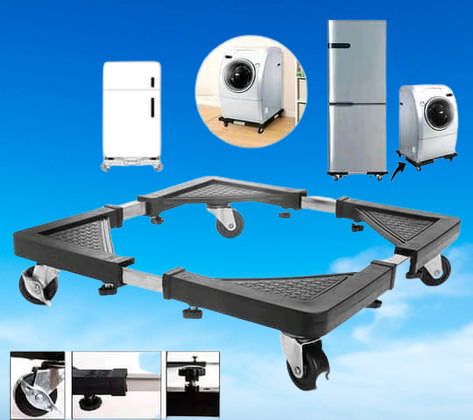 Support De Réfrigérateur Pour Machine A Laver, Multi-Usages  Mobile  Pour Dortoir, Mini Réfrigérateur