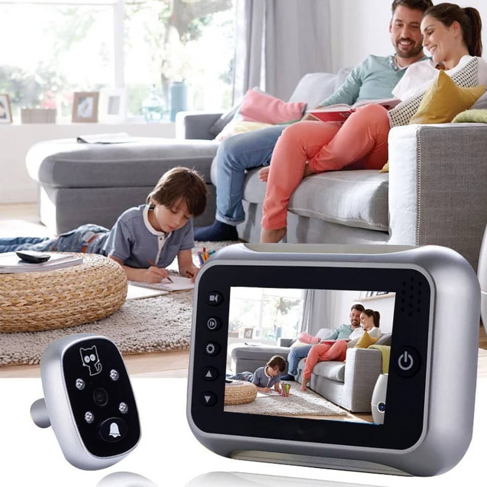 Sonnette De Porte Intelligente, Digital Door Sonnet Vidéo, Sonnette Intelligente