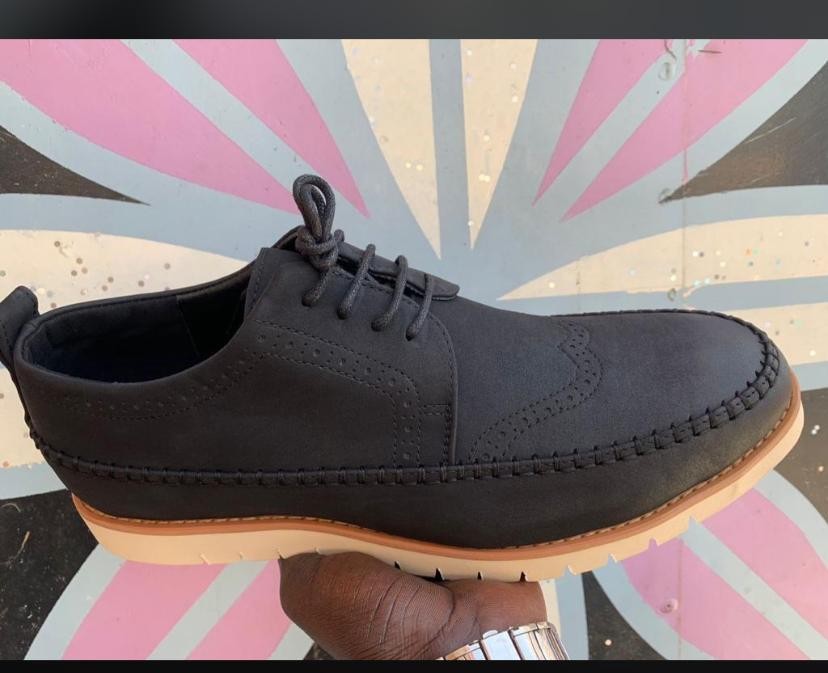 Timberland Baskets en cuir noir et blanc