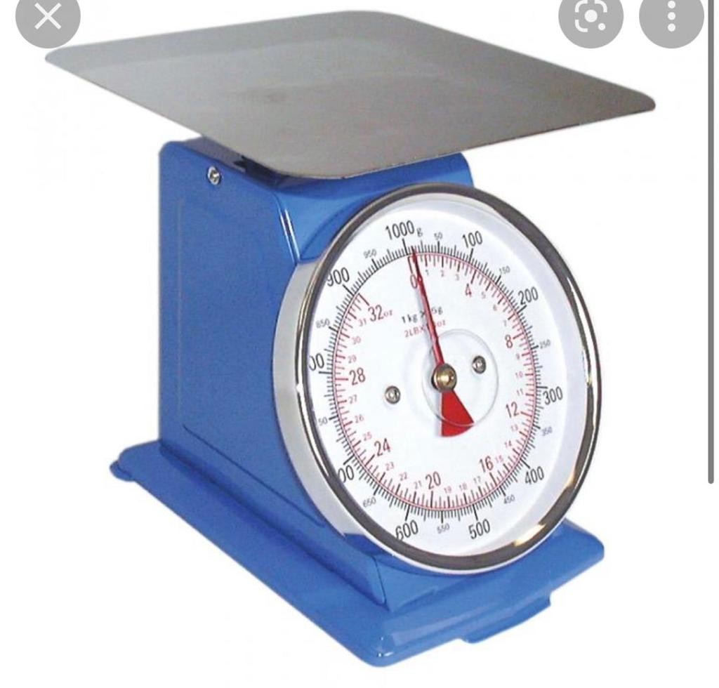 Balance De Cuisine Mécanique, Roulement À Ressort Plus De 30kg, Avec Poêle En Acier Inoxydable