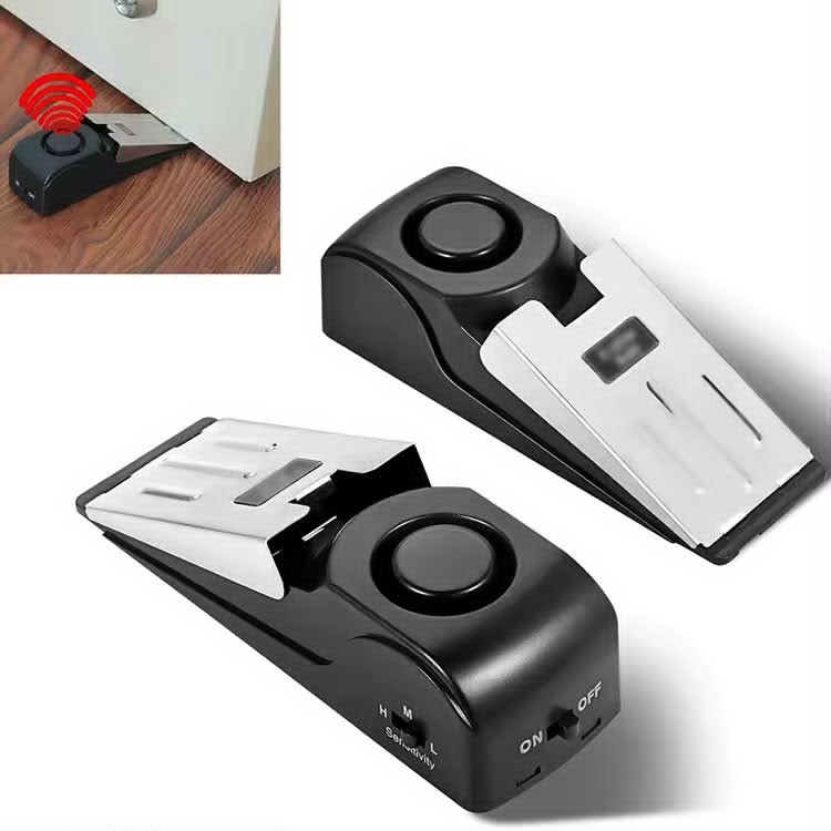 Alarme d'arrêt de porte, butée de porte antivol | Alarme de sécurité 120 dB | Dispositifs de sécurité