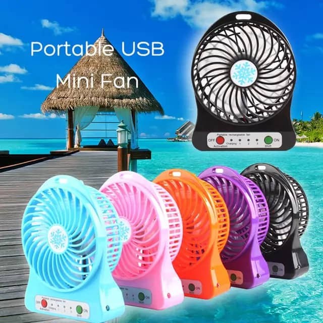 Mini Ventilateur Rechargeable USB - A - News