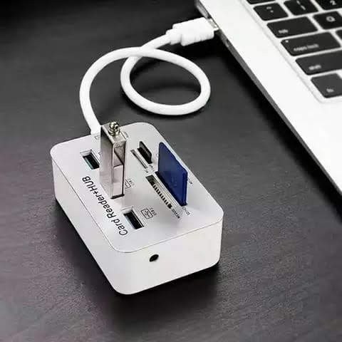 Répartiteur De Hub USB 3.0 Avec Type C 3 Ports USB Type C HUB Lecteur De Carte SD/TF Moyeu De USB-C Adaptateur USB 3.1 Pour MacBook/Ordinateur