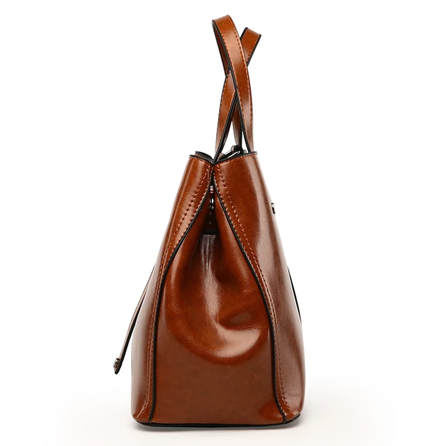 Sac À Main Femme En Cuir Caramel, Pour Les Dames, Pour Les Affaires Adapté À Tous Les Tenues De Qualité Premium