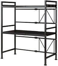 Etagère À Micro-ondes 3 Niveaux, Etagère De Cuisine, Organisateur D'épices, Etagère De Salle De Bain