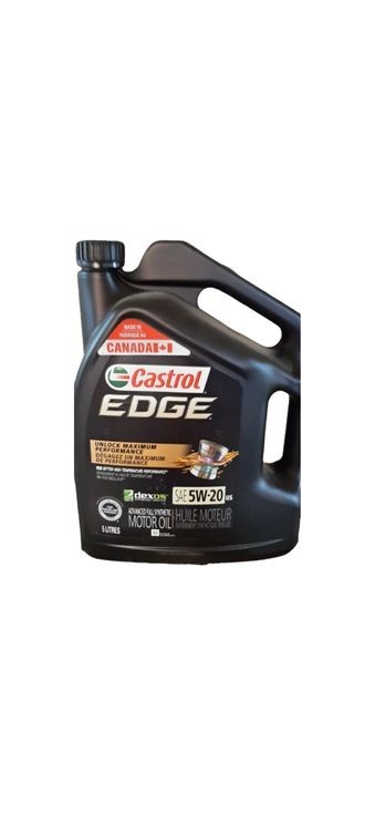 Huile Moteur De Voiture Castrol Edge Viscosité 5W30 Entièrement Synthétique De 5 Lites