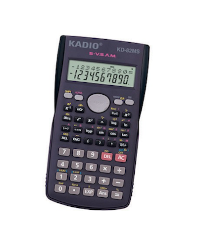 Calculatrice Scientifique Kadio - 240 Fonctions - KD-82MS