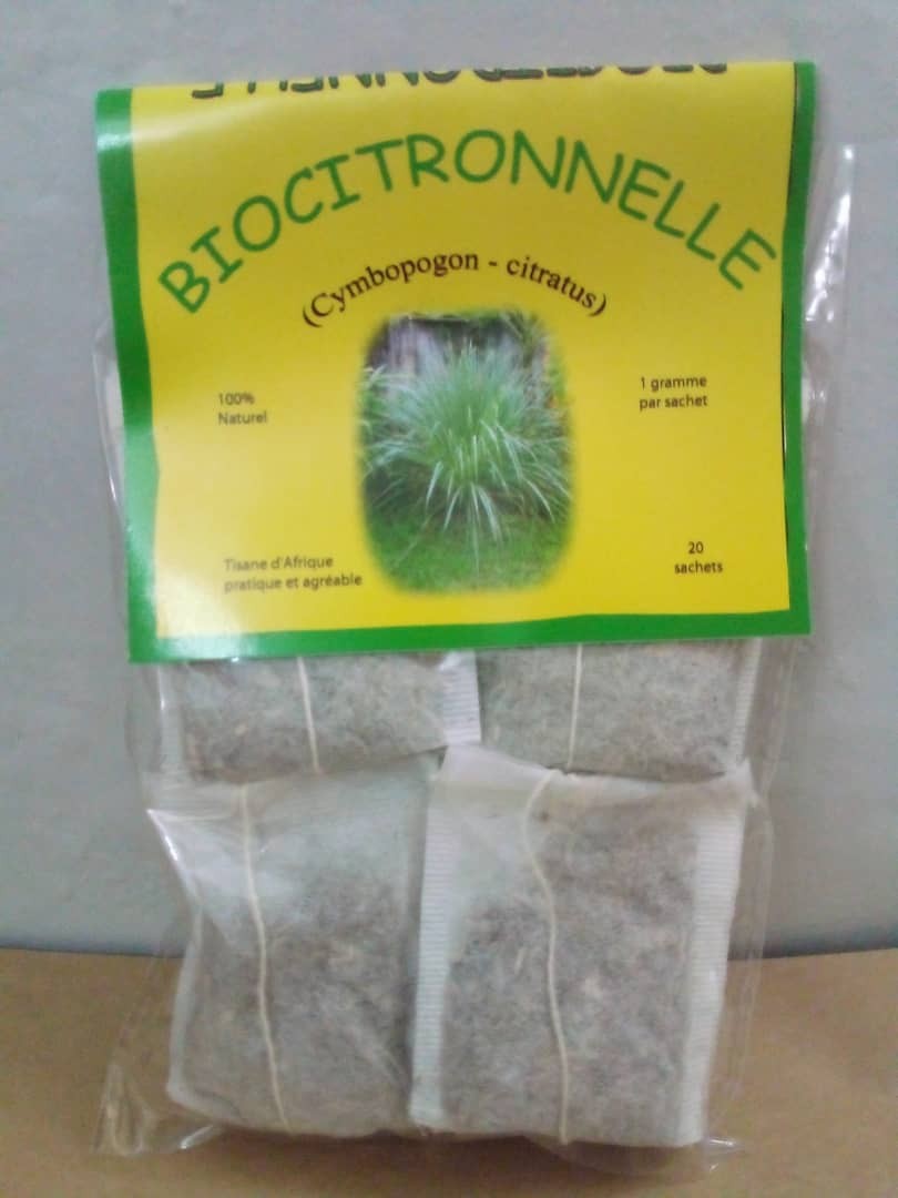 Biocitronnelle  Citronnelle au Parfum de Citron Sachet de 20 Infusions