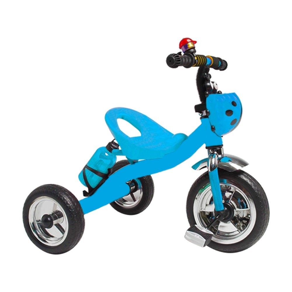 Tricycle  coccinelle mignon pour 1-4 ans Tricycle de sélection multicolore avec bouteille d’eau