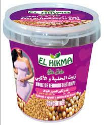 Huile de fenugrec et akpi pure concentré 120ml petit Pot