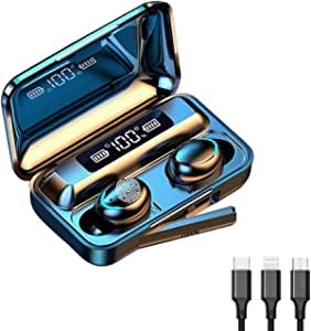 Écouteur Bluetooth F9 + Power Bank  Noir