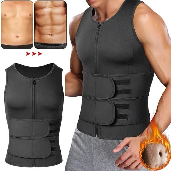 Gilet De Sauna Ceinture Abdominale Pour Hommes Ceinture De Fitness Ceinture De Sudation Ceinture De Fitness