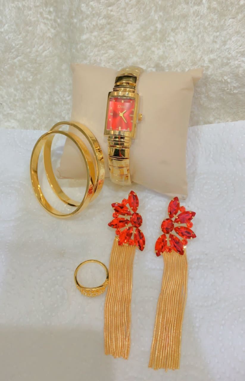 Montres De Luxe Pour Femmes + Boucle D'oreilles  Vintage, Brillant, Bijoux En Perles, Créatif, Montre-Bracelet Ronde Analogique, Cadeau