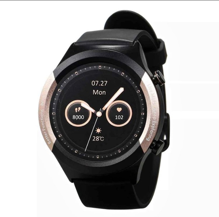 oraimo Watch R Surveillance de la fréquence cardiaque Montre intelligente étanche