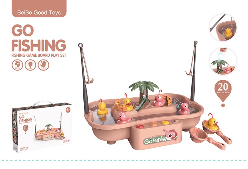 Jouets De Pêche Pour Enfants, Jeu De Poisson rotatif En Plastique, jeux De Table Interactifs Parent-Enfant, Jouets De Coordination Cadeaux Pour Enfants