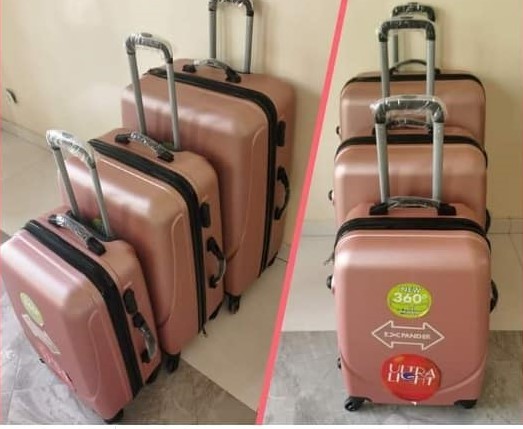 Lot De 3 Valises De Voyage Incassables – 23KG, 20KG Et 10KG En Coque