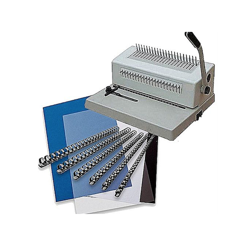 Machine à Reliure Grand Modele Avec plus de 30 Bristols