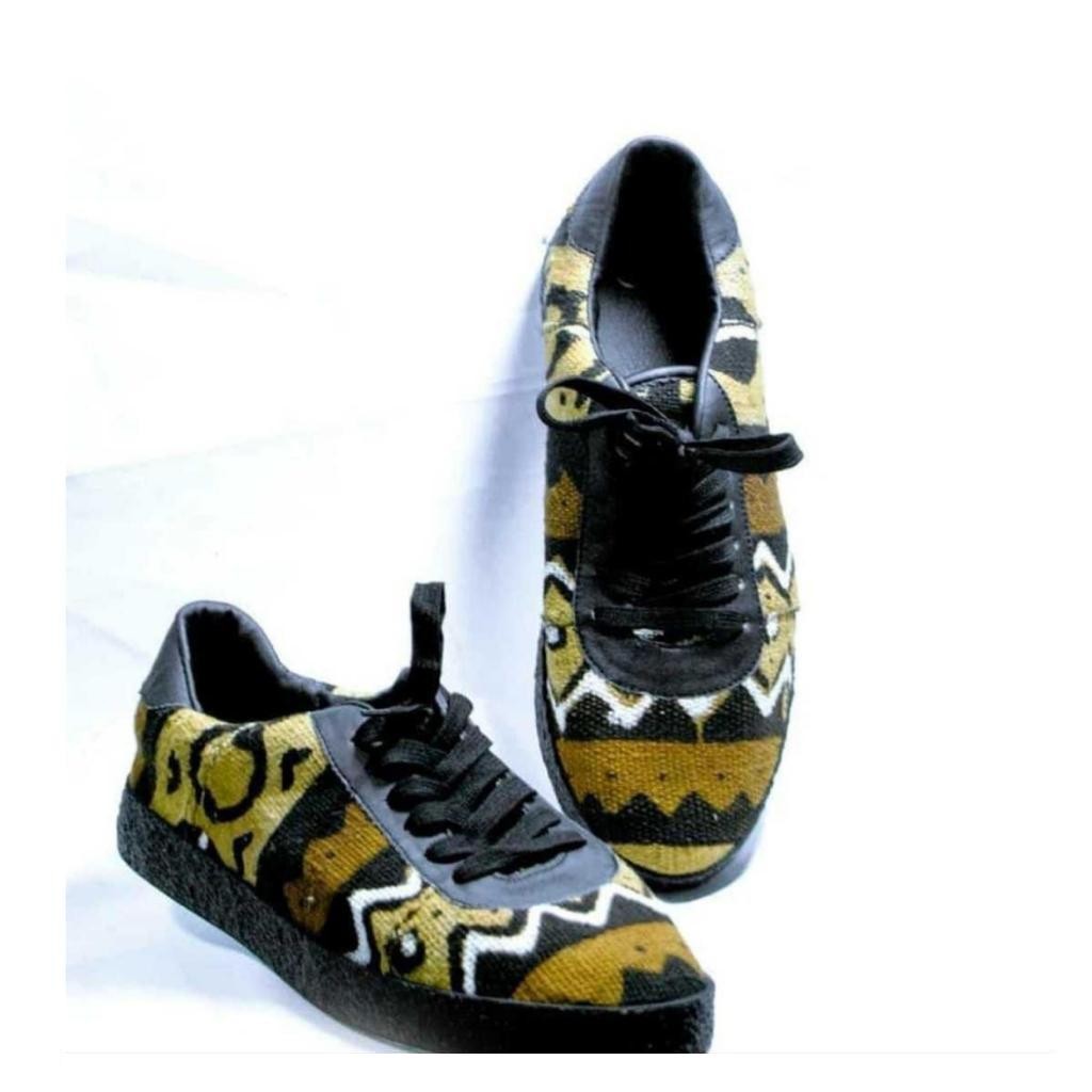 Chaussure Bogolan Talon Noir sur Commande