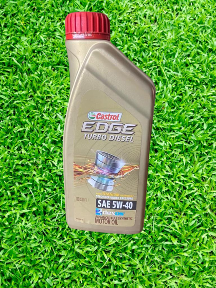 Castrol Edge Turbo Diesel SAE 5W-40 Huile Moteur Entièrement Synthétique Avancée 1 litre, Carton, Caisse Motor Oil Dex