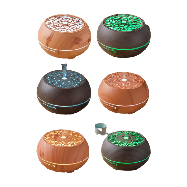 Diffuseur D'huile Essentielle  Humidificateur  Veilleuse