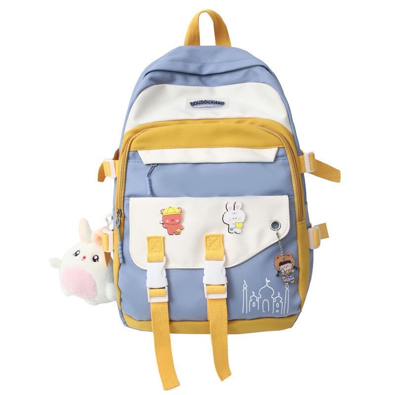 Joli Sacs À dos Sacs À Dos Scolaires Hommes Et Femmes Sacs À Dos Quotidiens  Grande Capacité Sac À Dos Mignon pour les garçons et les filles