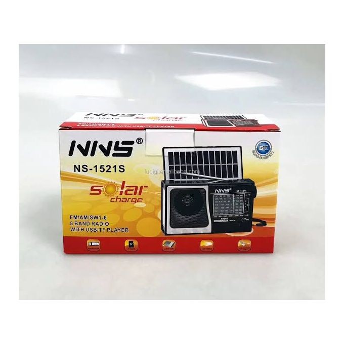 NNS FM/AM/SW1-6 RADIO 8 BANDES AVEC LECTEUR USB/TF