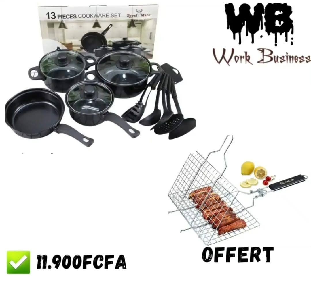 Ensemble bols 13 pièces plus grillage offert