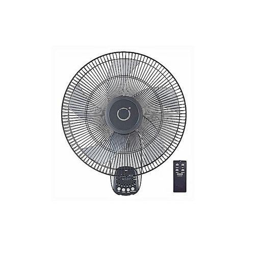 Ventilateur Mural 18" Avec Télécommande - 60W Gris