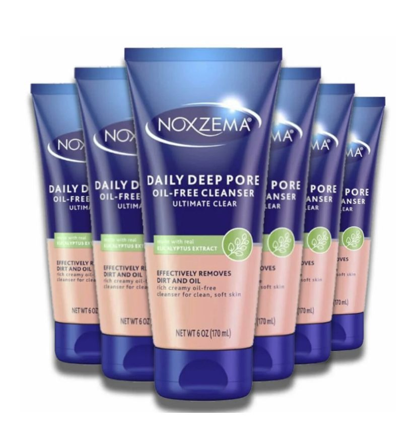 Nettoyage De Visage, Noxzema Ultimate Clear Nettoyant Quotidien En Profondeur Pour Pores 6 oz Par Noxzema