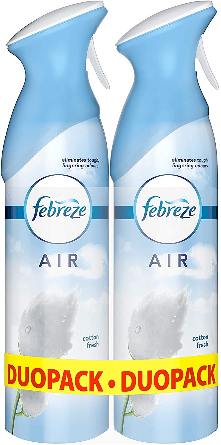 Désodorisant Parfumé Febreze Aérosol 300 ml - Lot De 2