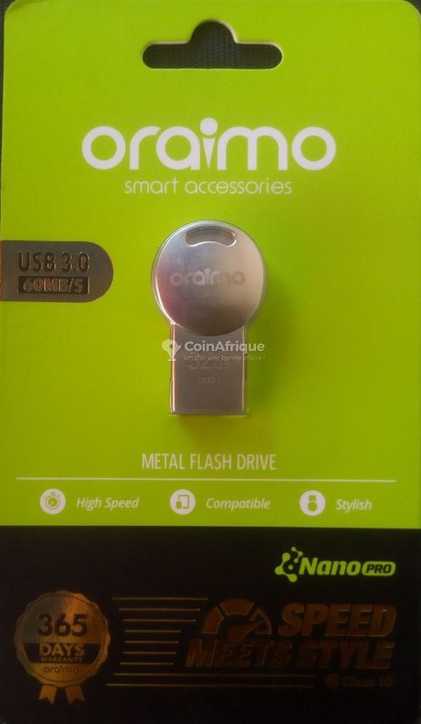 Clé USB Oraimo 16GB   Périphérique Ultra Rapide Et Légère – KTS00184