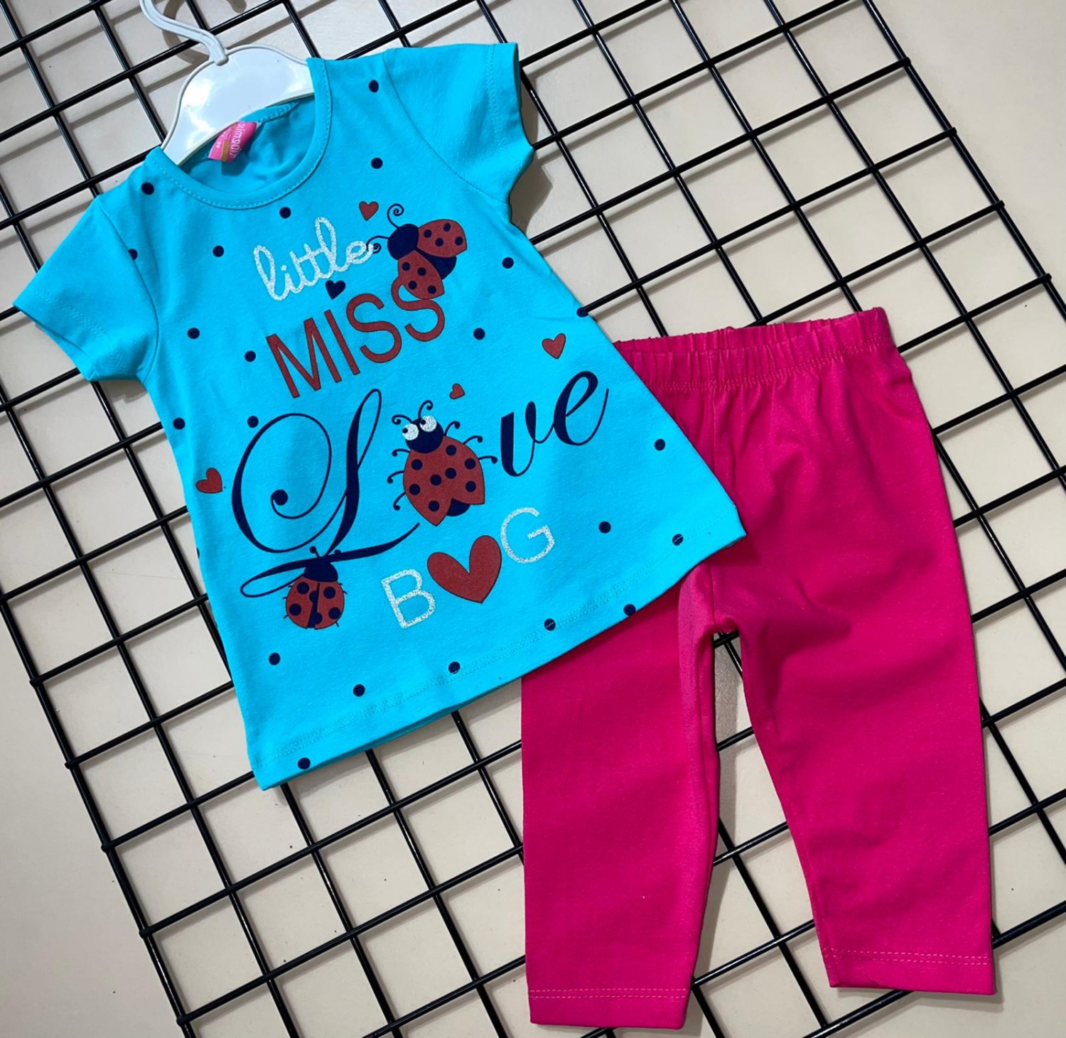 Ensemble Fille en Coton 3-4-5-6 ans