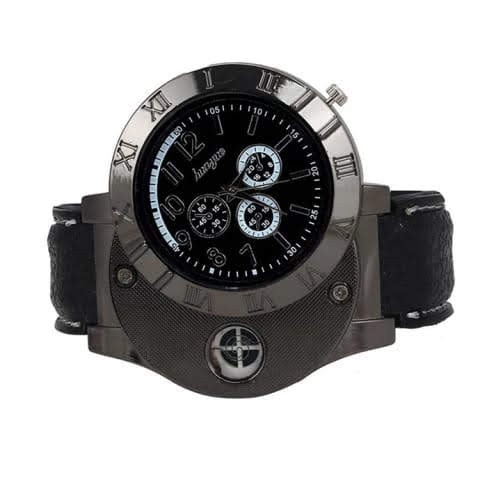 Cigare USB Charge Cigare Sans Flamme Montres- Bracelet Biquet Pour Homme