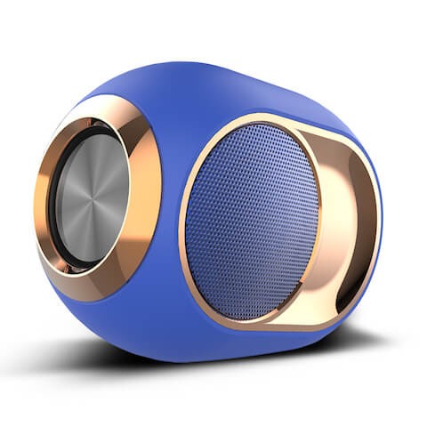 X6 TWS Heavy B Audio Wireless Bluetooth Speaker - Bleu