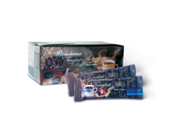 Café Noir avec Ganoderma et Tongkat Ali